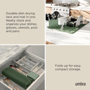 UMBRA - UDry Ultra Drying Rack with Mat Home & Kitchen