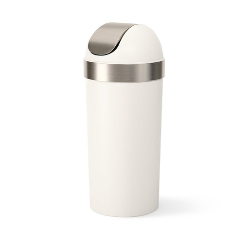 UMBRA - Venti Trash Can | Modern Ventilated Waste Bin Home & Kitchen Sand