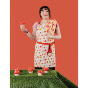 Jubilee - Toadstool Apron & Dishtowel Set - lifestyle