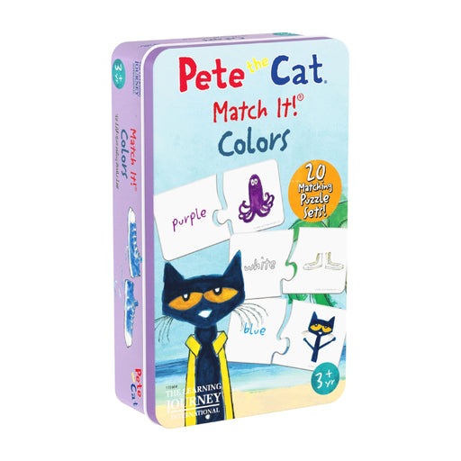 University Games - Pete The CAT - Match IT! - TIN - Colors Toys & Games