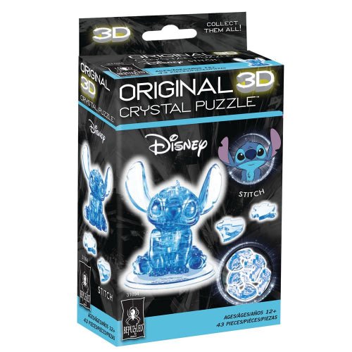 University Games - STITCH - BLUE - LICENSED STANDARD CRYSTAL PUZZLE Games & Toys