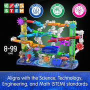 University Games - Techno Gears Marble Mania - Twintwister MAX (200+ PCS) Toys & Games
