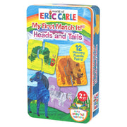 University Games - World OF Eric Carle - MY First Match IT! - TIN - Heads and Tails Toys & Games
