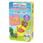 University Games - World OF Eric Carle - MY First Match IT! - TIN - Things I EAT Toys & Games
