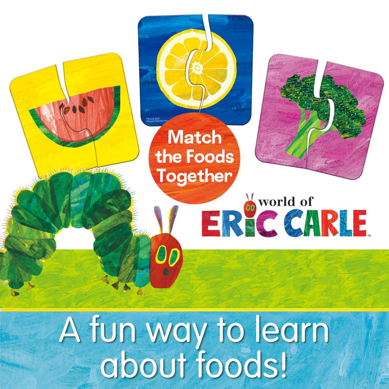 University Games - World OF Eric Carle - MY First Match IT! - TIN - Things I EAT Toys & Games
