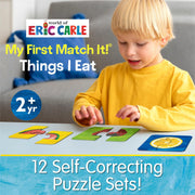University Games - World OF Eric Carle - MY First Match IT! - TIN - Things I EAT Toys & Games