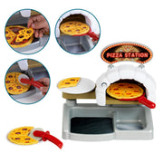 Theo Klein Pizza Station playset with pizza peel and toppings