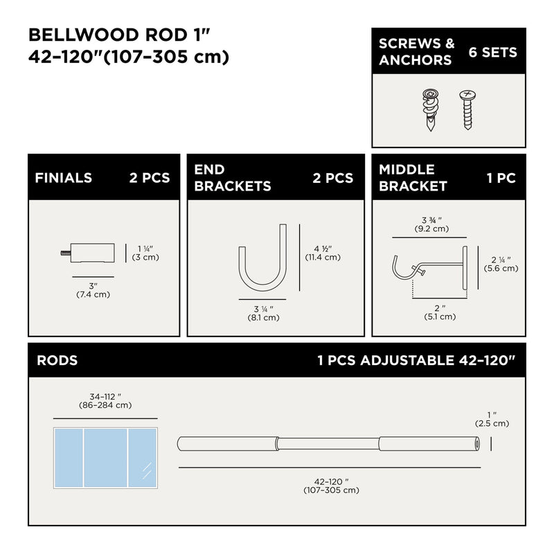 Bellwood Curtain Rod - image 6