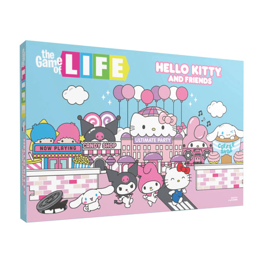 USAopoly - The Game of Life: Hello Kitty and Friends Board Game Toys & Games