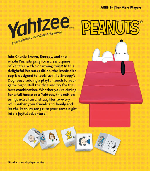 USAopoly - YAHTZEE - PEANUTS Games & Toys