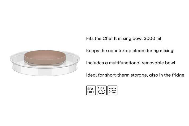 MEPAL - CHEF IT Splashproof Lid Fits 3000ml/100oz Container