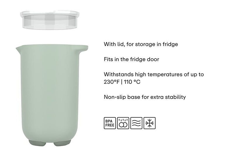 MEPAL - CHEF IT Mixing Jug with Lid 1000ml/34oz