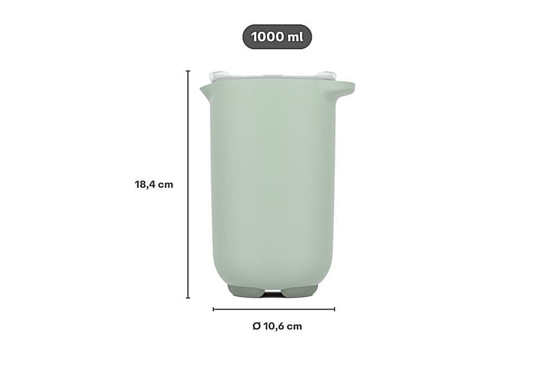 MEPAL - CHEF IT Mixing Jug with Lid 1000ml/34oz