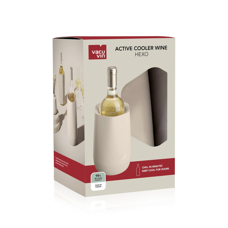 VACUVIN - Active Cooler Wine Hexo Sand Home & Kitchen