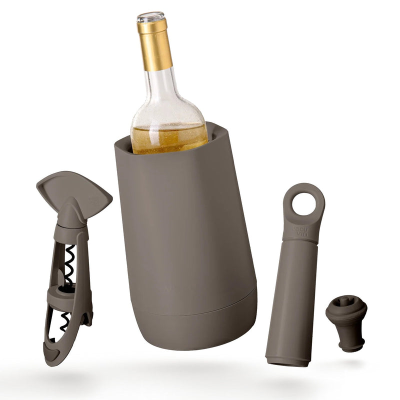 VACUVIN - Wine Set 4/ST Graphite Home & Kitchen