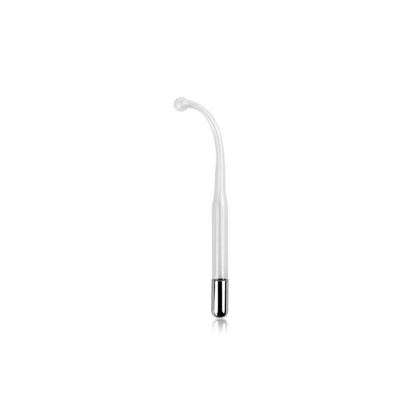 Pointed glass high-frequency electrode