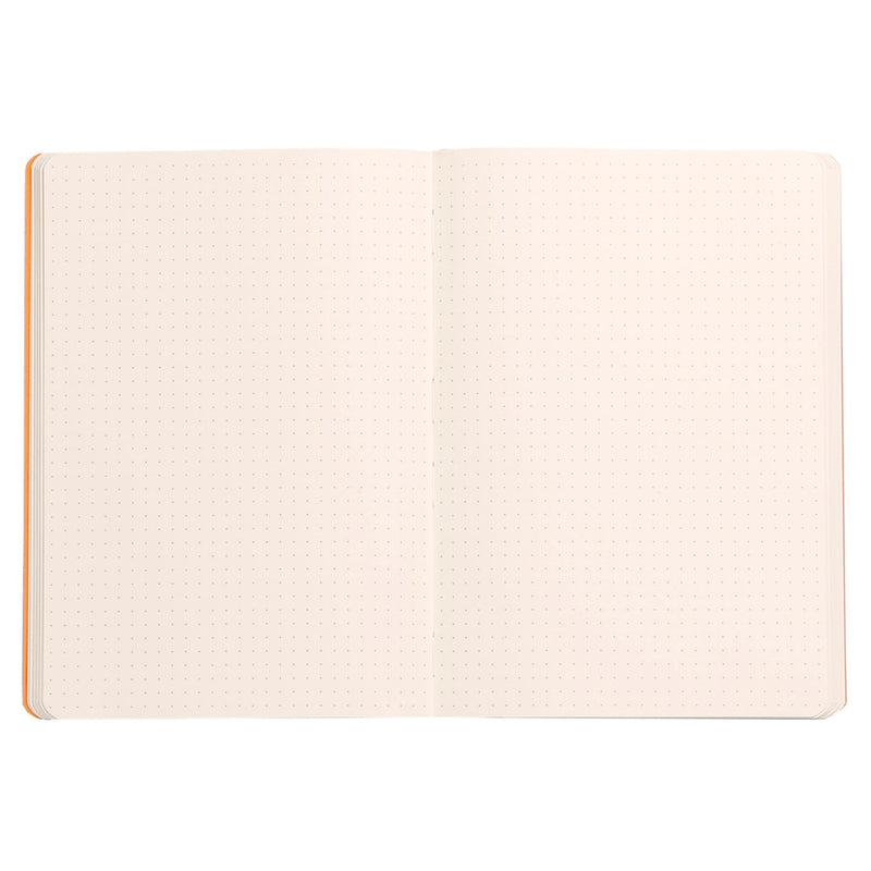 Rhodia - RHODIARAMA - Celadon Dot Grid Softcover Notebook | A5 / 160 pages detail