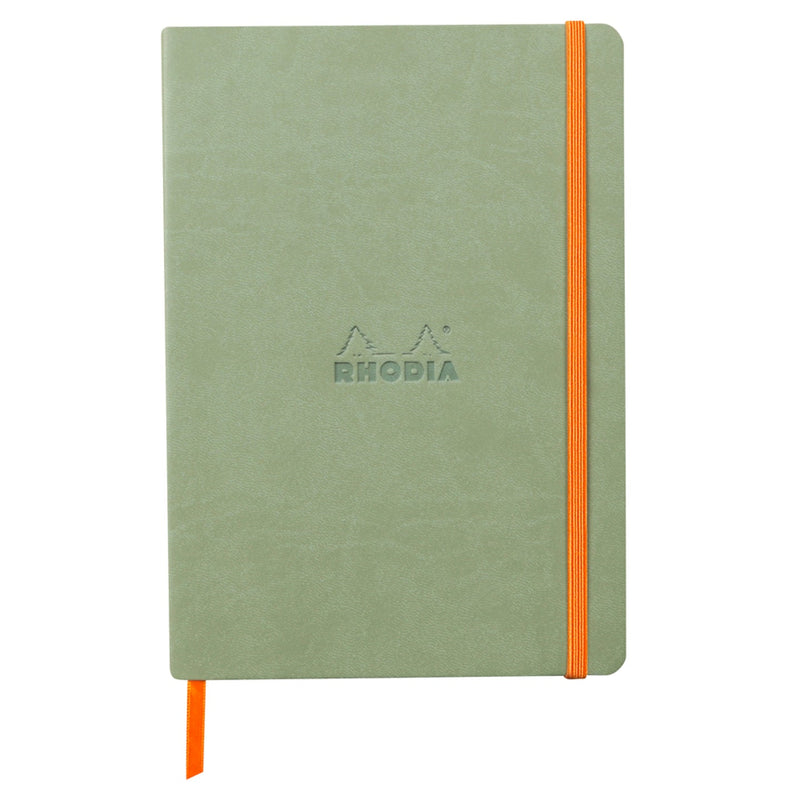 Rhodia - RHODIARAMA - Celadon Dot Grid Softcover Notebook | A5 / 160 pages front
