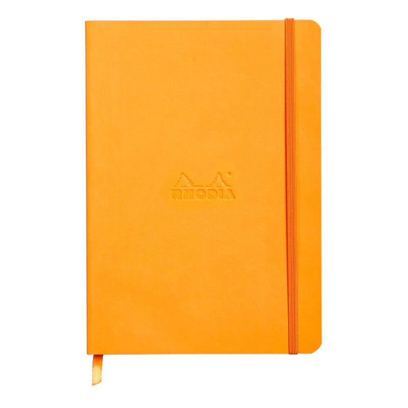 Rhodia - RHODIARAMA - Orange Dot Grid Softcover Notebook | A5 / 160 pages front