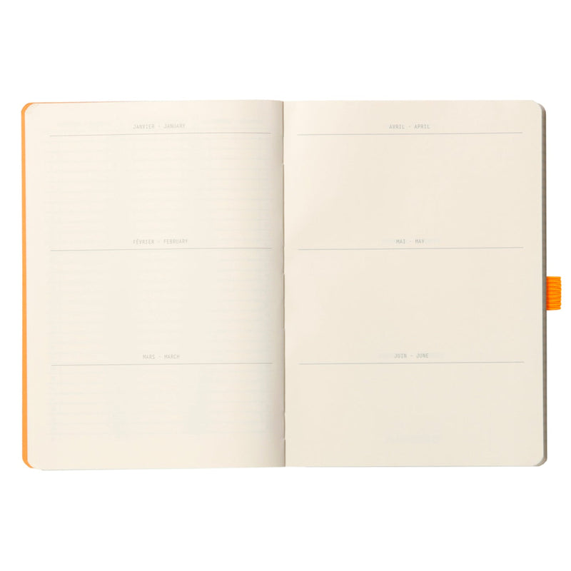 Rhodia - RHODIARAMA - Aqua Goalbook Dot Grid Softcover | A5 / 240 pages detail