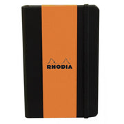 Rhodia - Webnotebook - Black Lined Hardcover | A5 / 192 pages detail