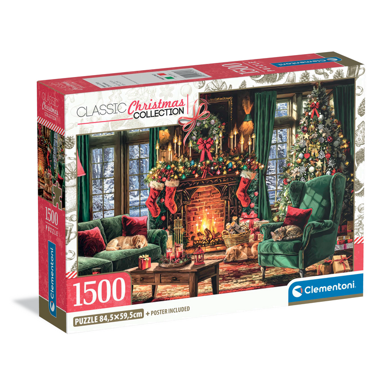 Clementoni - Have a Cozy Christmas Jigsaw Puzzle | 1,500 Pieces