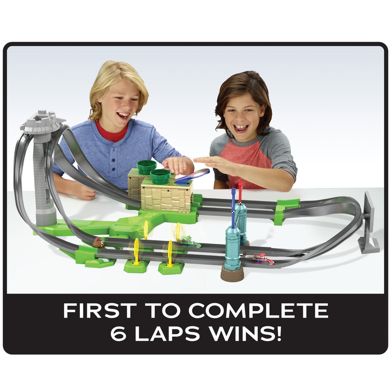 Hot Wheels - Mario Kart - Mario Circuit Lite Track Set - Product detail or play view 3