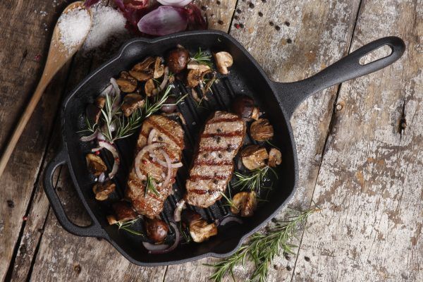 Victoria - Cast Iron Grill Pan - 25 cm