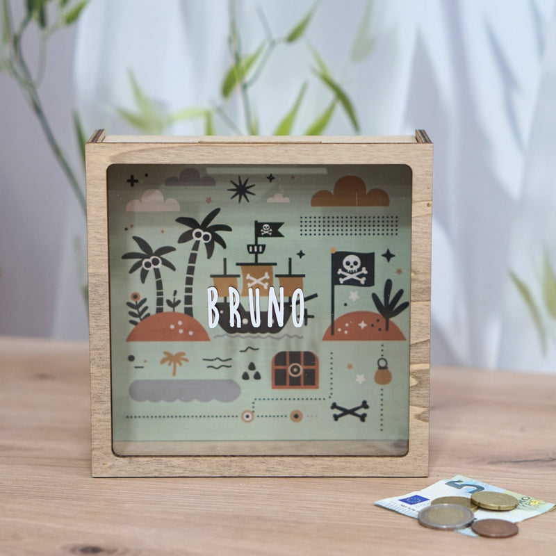 Vintiun - Piggy Bank Pirates + Lettering Kit