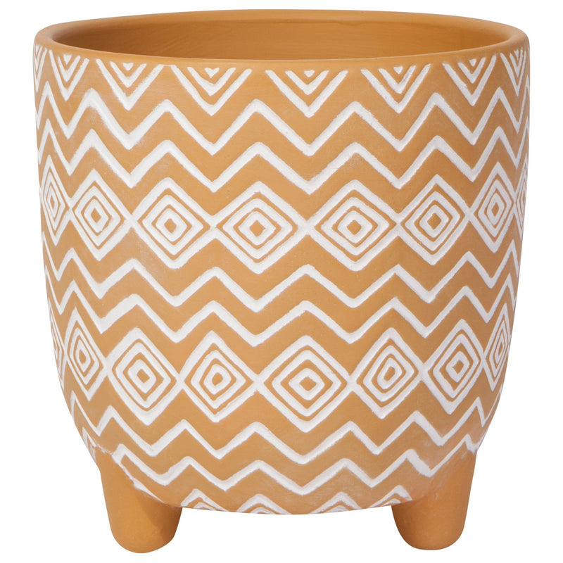 Danica Heirloom - Saffron Spark Plant Pot Large | 6 in / 15.2 cm