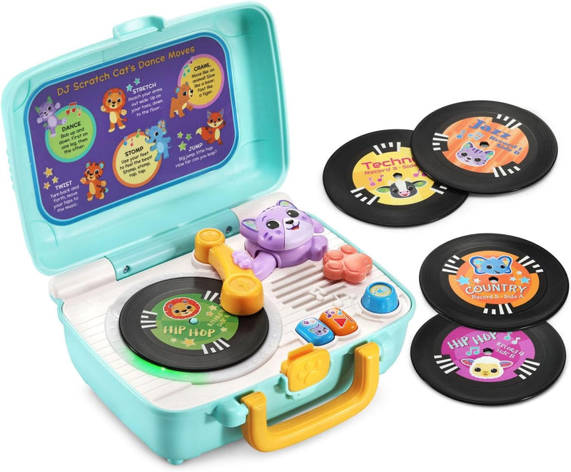 Vtech - DJ Scratch Cat Record Player Toys & Games