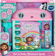 Vtech - Gabby's Dollhouse Cat - a - Vator Discovery Book (English Version) Toys & Games