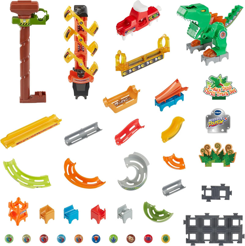 Vtech - Marble Rush T - Rex Dino Thrill Track Set Toys & Games