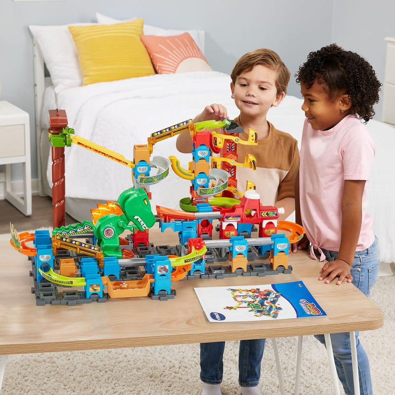 Vtech - Marble Rush T - Rex Dino Thrill Track Set Toys & Games