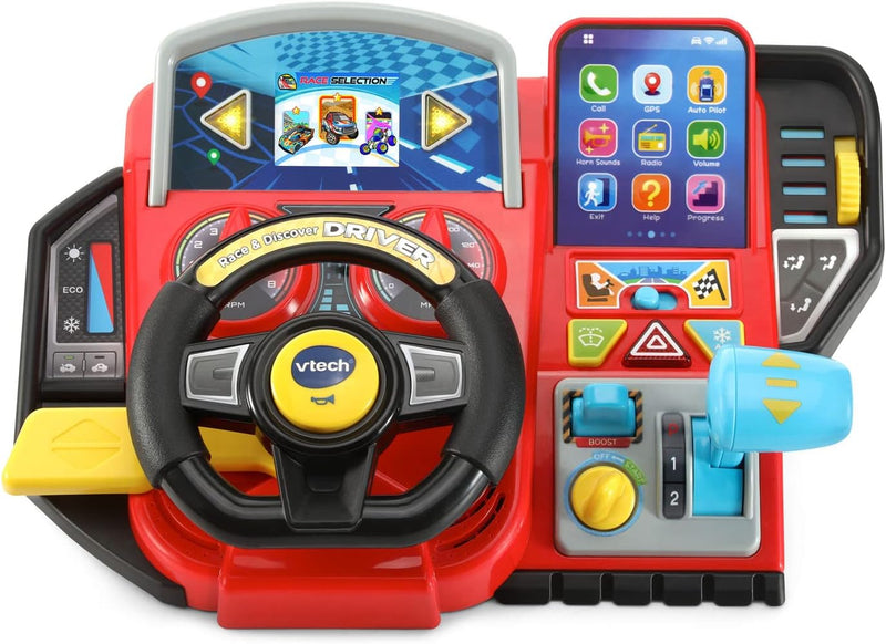 Vtech - Race & Discover Driver (English Version) Toys & Games