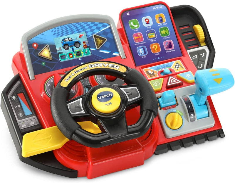 Vtech - Race & Discover Driver (English Version) Toys & Games