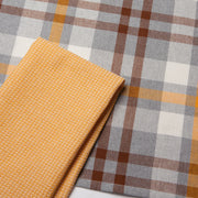 Danica - Recycled Cotton 2nd Spin Plaid Maize Dishtowels Se