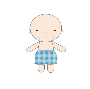 We are Gommu - Gommu Small soft baby Vanilla Vainilla