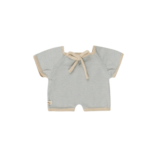 We are Gommu - Micro Stripes Long One - Piece Blue Sky/Sand