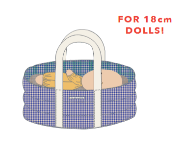 We are Gommu - MINI Vichy bassinet Vichy