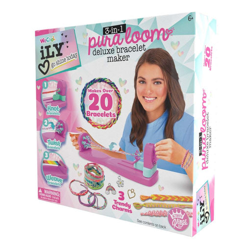 Wecool - Ily - 3 - in - 1 Pura Loom Deluxe Bracelet Maker Toys & Games