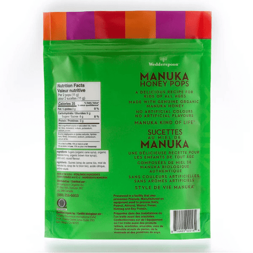 Wedderspoon - Manuka Honey Pops Variety 120 g Food & Candy