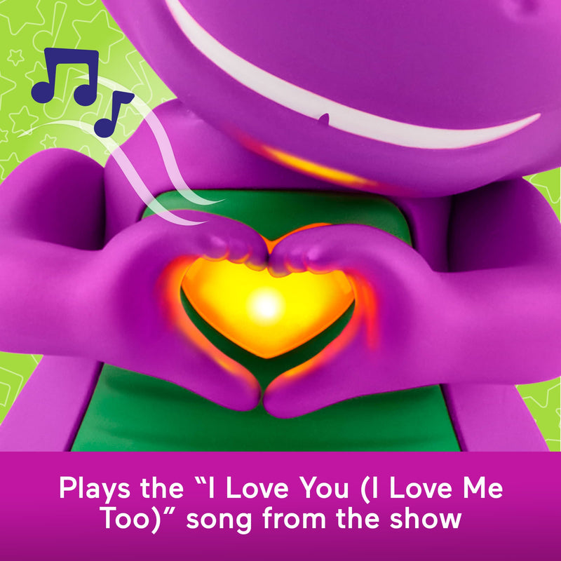 Barney - Heart Hands Interactive Figure - Product detail or play view 4