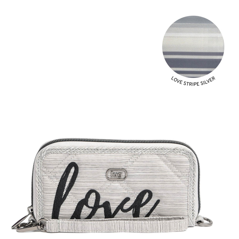 LUG - Whirly Love RFID Wristlet Wallet