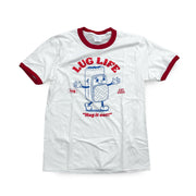 LUG - Buddies Tee Shirt - WHITE HUGGIE / XL