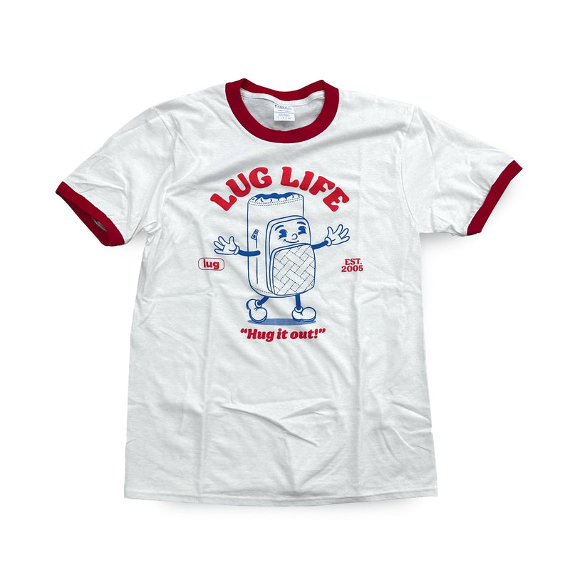 LUG - Buddies Tee Shirt - WHITE HUGGIE / XL