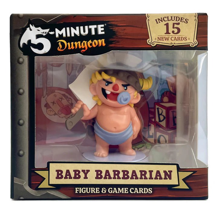 WIGGLES3D - 5 Minute Dungeon: Baby Barbarian Toys & Games