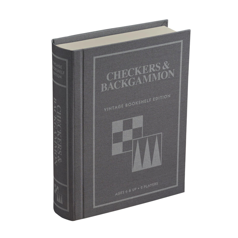 Winning Solutions - VINTAGE BOOKSHELF EDITION - CHCKRS & BCKGMN Toys & Games