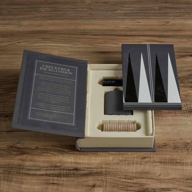 Winning Solutions - VINTAGE BOOKSHELF EDITION - CHCKRS & BCKGMN Toys & Games