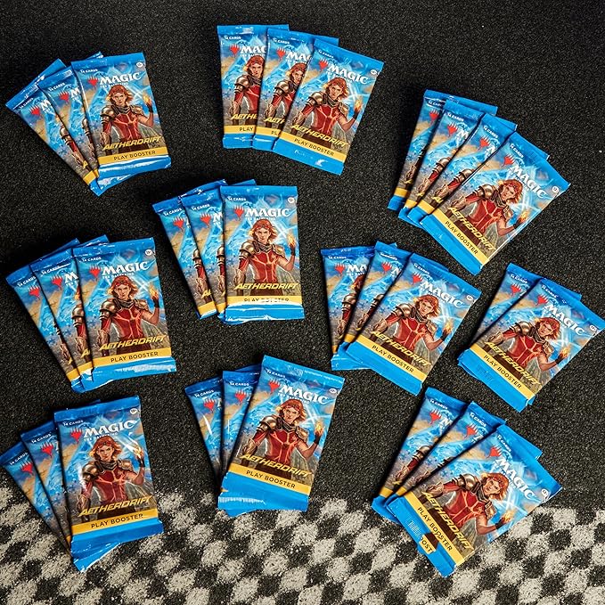 Wizards of The Coast - Magic The Gathering Aetherdrift Play Booster Pack Toys & Games Pack of 30